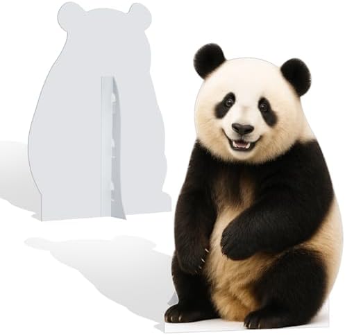 Panda 4FT Life Size Cardboard Cutout, 1 PC - Image 3