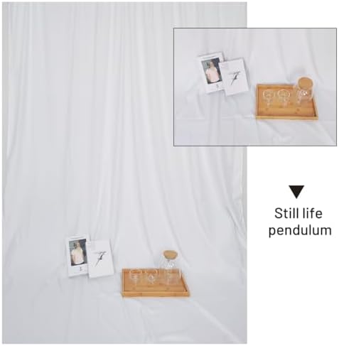 White Backdrop Background 10X13FT Large Photography Backdrop Photo Background Screen for Photography Photo Booth Backdrops for Photoshoot Background Screen Parties Curtain - Image 5