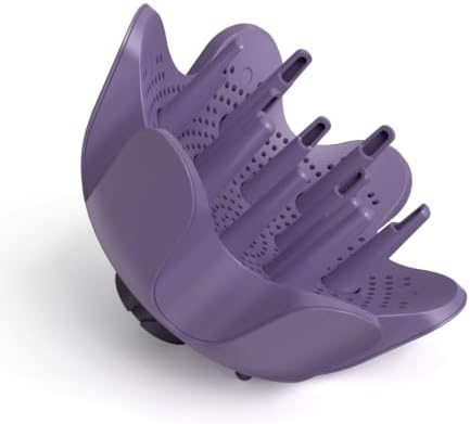 Shark XSKHD8DAPU FlexStyle IonCurl Curl-Defining Diffuser Attachment, Lilac by Shark