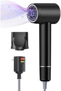 Negative Ionic High-Speed Hair Dryer with 11,0000 RPM Brushless Motor for Fast Drying, Professional Blow Dryer with Nozzle, Low Noise Hairdryer for Salon Home Travel by Madatop