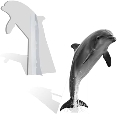 Dolphin 6FT Life Size Cardboard Cutout Standup, Events, 1 PC - Image 3