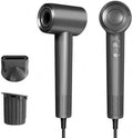 MIAMOR High-Speed Hair Dryer with 130,000 RPM Brushless Motor, 400M Negative Ions Blow Dryer for Fast Drying, Lightweight Quiet Ionic Hairdryer with Magnetic Nozzle & Fragrance Capsule (Grey) by MIAMORBuyNow