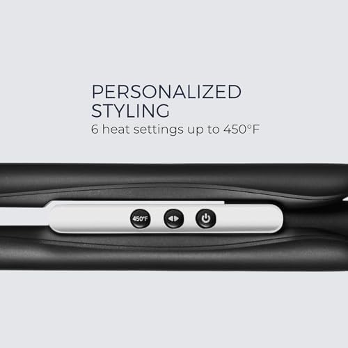 Neuro by Paul Mitchell Smooth+ 1.75" Ceramic Straightening & Styling Iron, Travel Flat Iron, Dual Voltage for Worldwide Use, Extra-Wide Plate Size for Faster Styling - Image 6