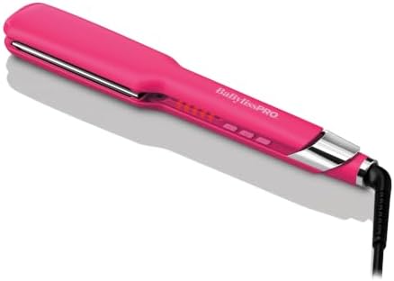 BabylissPRO Nano Titanium Ultra-Sleek Hair Straightener, Flat Iron for All Hair Types by Unknown
