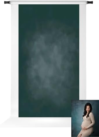 Kate Dark Green Photography Backdrops Abstract Photo Backdrop Poratrait Background for Photoshoot, 10x20ft by KateBackdropforPhotography