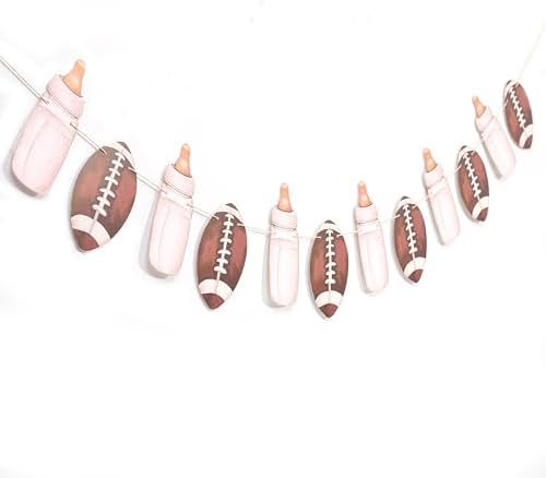 Football Baby Shower Banner,Football Party Birthday Banner by WAUAO