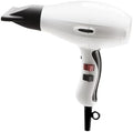 Elchim 3900 Healthy Ionic Professional Hair Dryer, 1875W Blow Dryer, Ionic & Ceramic System, 30%+ Faster Drying, Low EMF Protection, Dual Quick-Lock Concentrators, Made in Italy, White by Elchim