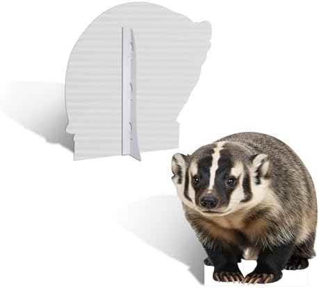 American Badger Cardboard Cutout 2FT Life Size Animal Standup - Image 3