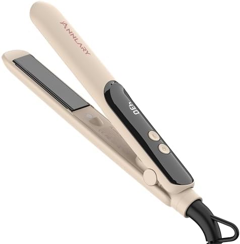 ANNLARY Mini Hair Straightener, Portable Flat Iron for Travel by ANNLARY