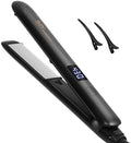 SVEY Dual Voltage Flat Iron Ceramic Hair Straightener for Europe Travel by Unknown