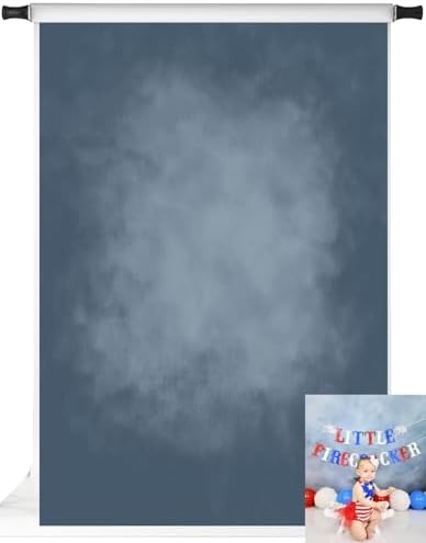 Kate Blue Photography Backdrops Abstract Photo Backdrop Poratrait Background for Photoshoot, 5x7ft by KateBackdropforPhotography