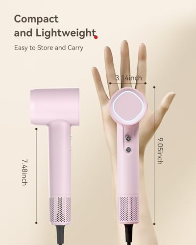 Hair Dryer, 160000 RPM High-Speed Brushless Motor - Image 6