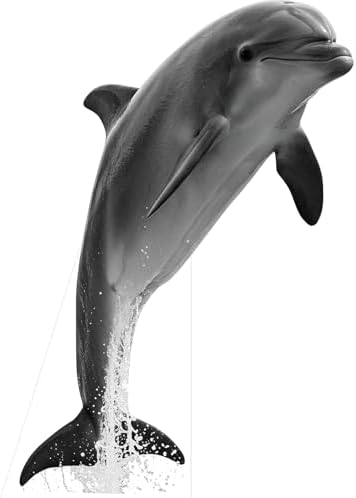Dolphin 1FT Life Size Cardboard Cutout, Fun Animal Standup, 1 PC by Unknown