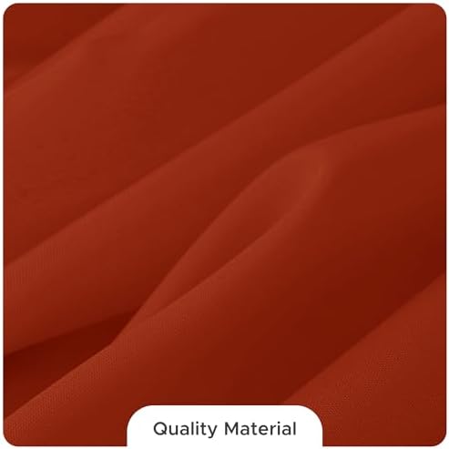 Fitable 8 Pack Rust Tablecloths 70x120 Inch for 6-8 Ft Rectangle Tables - Image 7
