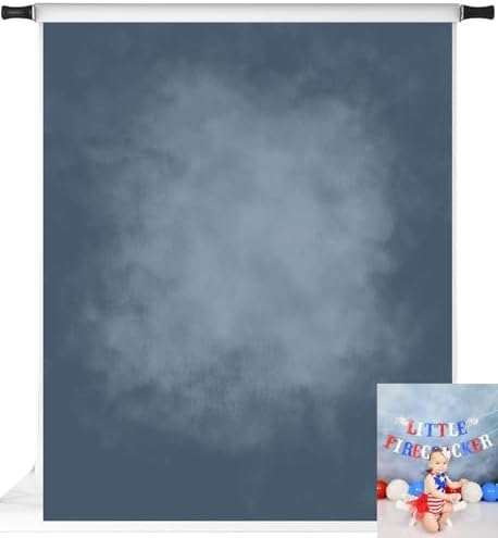Kate Blue Photography Backdrops Abstract Photo Backdrop Poratrait Background for Photoshoot, 8x10ft by KateBackdropforPhotography