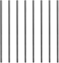 Myard 32'' Classic Hollow Round Iron Heavy-Duty Deck Balusters, Grey by Myard