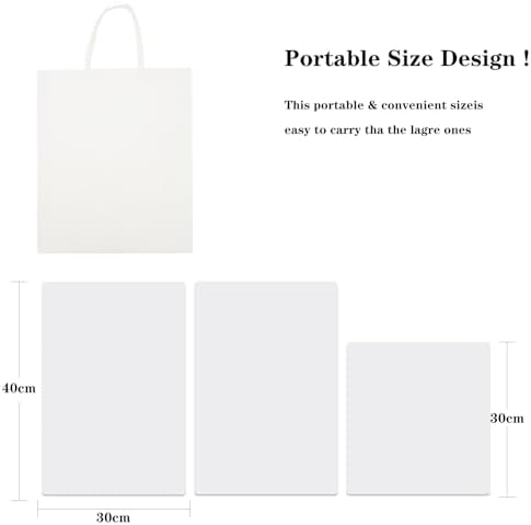 3 PCS Board Photo Backdrop, 15.8x11.8 Inch Waterproof Photography Backdrop Boards with 3 PCS Bracket for Flat Lay, Product Photography Background (White 3) - Image 7
