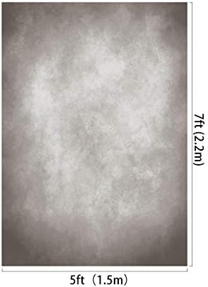 Kate 5x7ft Vintage Backdrops Abstract Grey Portrait Photo Backdrop for Photography Studio - Image 2