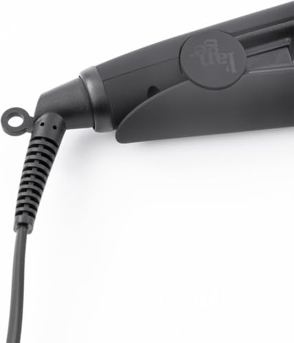 L'ANGE HAIR Le Ceramique 1-Pass Flat Iron Hair Straightener | Fast Heating Ceramic Flat Iron | Best Hot Tools Professional Hair Straightener to Lock in Moisture & Shine | (Black) - Image 5
