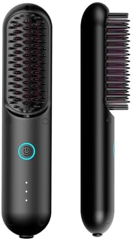 TYMO Porta Cordless Hair Straightener Brush by TYMOFashionTech
