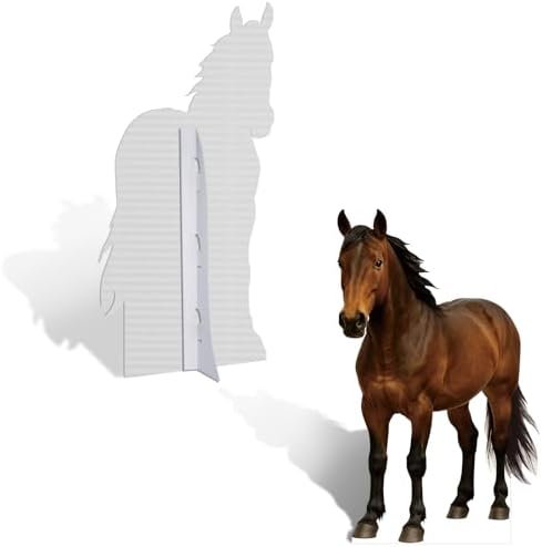 Horse Life Size Cardboard Cutout 6FT Animal Standup, 1 PC - Image 3