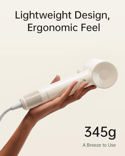 Laifen SE Lite High-Speed Ionic Hair Dryer with Diffuser, Milktea - Image 6