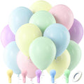 Bezente Pastel Latex Party Balloons 100 Pack 12 inch by Bezente