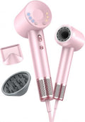 aowoka 160,000 RPM High-Speed Ionic Hair Dryer with Diffuser, Pink by aowoka