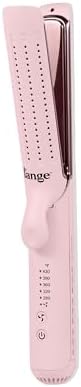 L'ANGE Hair Le Duo Edge 360° Airflow Titanium Styler | 2-in-1 Styler - Hair Straightener and Curler | Cooling Air Vents | Frizz-Free Results for All Hairstyles | Styling Tools & Appliances, Blush by LANGEHAIR