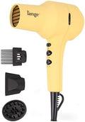 L'ANGE HAIR PowerStyle Turbo Ionic Hair Dryer | 1875 Watt Professional Blow Dryer with Diffuser & Concentrator | Multiple Heat & Speed Settings for Fast Drying | Salon-Grade Styling Tools, Yellow by LANGEHAIR