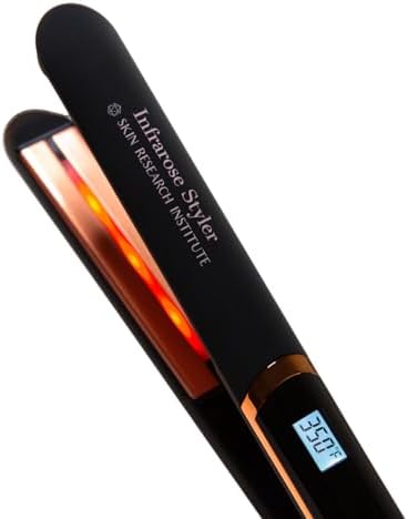 Skin Research Institute Infrarose Styler, Hair Iron, 1 Count, Tourmaline, Hair Styling, Shine Enhancing, Curling - Image 6