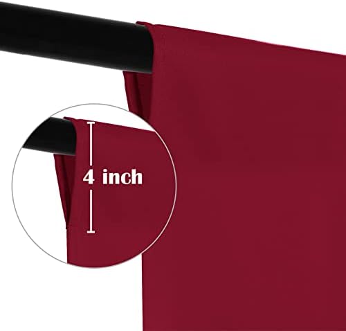 Sugargirl 8FTX10FT Red Screen Backdrop Background for Photography, Polyester Photo Backdrop for Photoshoot, Party, Video and Television (1 Panel) - Image 3