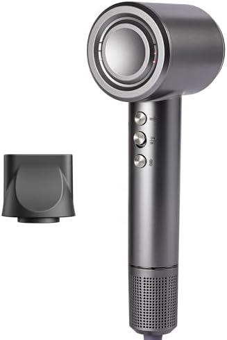 Leafless High-Speed Hair Dryer - 1600W Motor, Ionic High-Speed Hair Styler, Smart Temperature Control, Cold and Hot Air Alternating Dryer, Hair Dryer for Home and Salon Use by Dygoophy