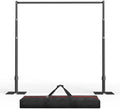 EMART 10x10ft Heavy Duty Backdrop Stand Frame with Adjustable Pipe，Black by EMART