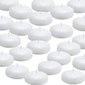 Tuyai Set of 48 Floating Candles, 3 inch White Burning Candles by Unknown