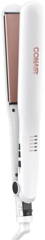 Conair Double Ceramic Flat Iron, 1 1/4-inch Hair Straightener by conair