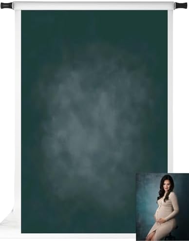 Kate Dark Green Photography Backdrops Abstract Photo Backdrop Poratrait Background for Photoshoot, 6.5x10ft by KateBackdropforPhotography