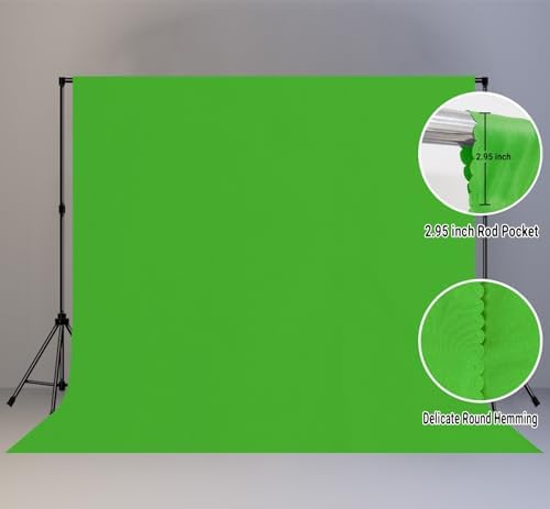Green Screen Backdrop for Photoshoot, Fabric 10x10ft - Image 2