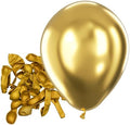 Bezente Metallic Gold Balloons Latex Matte Balloons 150 Pack 5 inch Small by Bezente