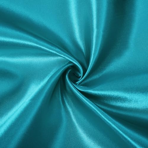 Teal Blue Satin Table Runner, 12x108 Inches, 12 Pack - Image 7
