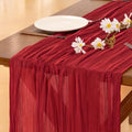 Cheesecloth Table Runner Fall Boho Wedding Birthday Party Home Decor by Socomi