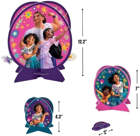 Encanto Table Centerpiece Kit (27 Pc Set) - High-Quality & Sturdy, Perfect Party Essential For Themed Parties & Events - Image 3