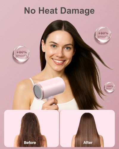 ANNLARY Hair Dryer with Comb and Diffuser, 1800W Blow Dryer - Image 6