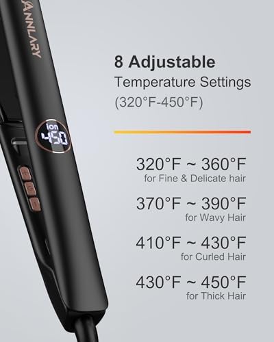 ANNLARY 1 Inch Hair Straightener Flat Iron - Image 7