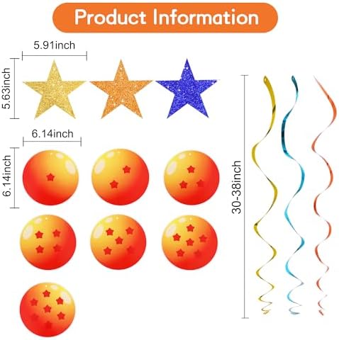 BEISHIDA 15Pcs Pre-Strung Cartoon Hanging Swirl Decorations Cartoon Theme Birthday Party Hanging Decorations for Kids Birthday Party Supplies - Image 2