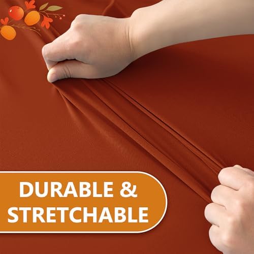 Spandex Table Cloths for 6 foot Rectangle Tables-Fitted Stretch Table Cover - Image 3