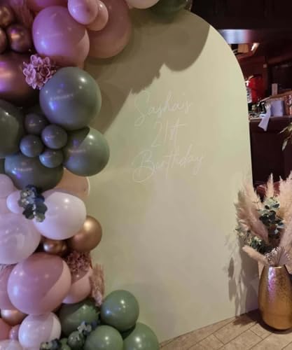 152Pcs Pink and Green Balloon Garland Arch Kit - Sage Green and Pink White Sand Gold Different Size Balloons for Girl Baby Shower Wedding Birthday Jungle Safari Woodland Party Decorations - Image 6