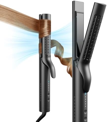 TYMO Airflow 2.0 Curling Iron Flat Iron-Hair Straightener and Curler 2 in 1 by TYMOFashionTech