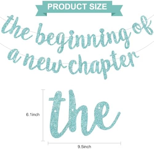 BEISHIDA Light Blue Pre-Strung The Beginning of A New Chapter Banner - Image 2