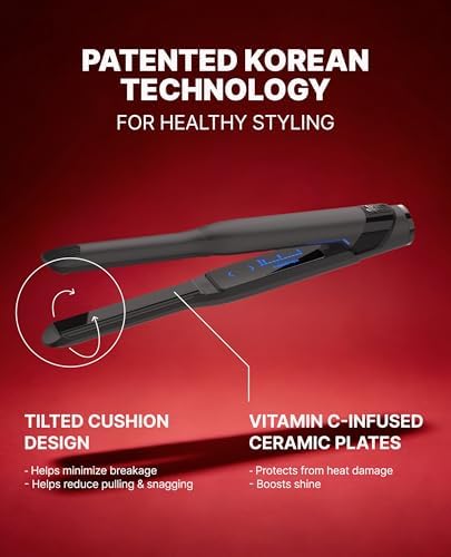 GLAMPALM GlamMuse Small 0.5" All-Ceramic | Korea's No.1 Hair Straightener - Image 4
